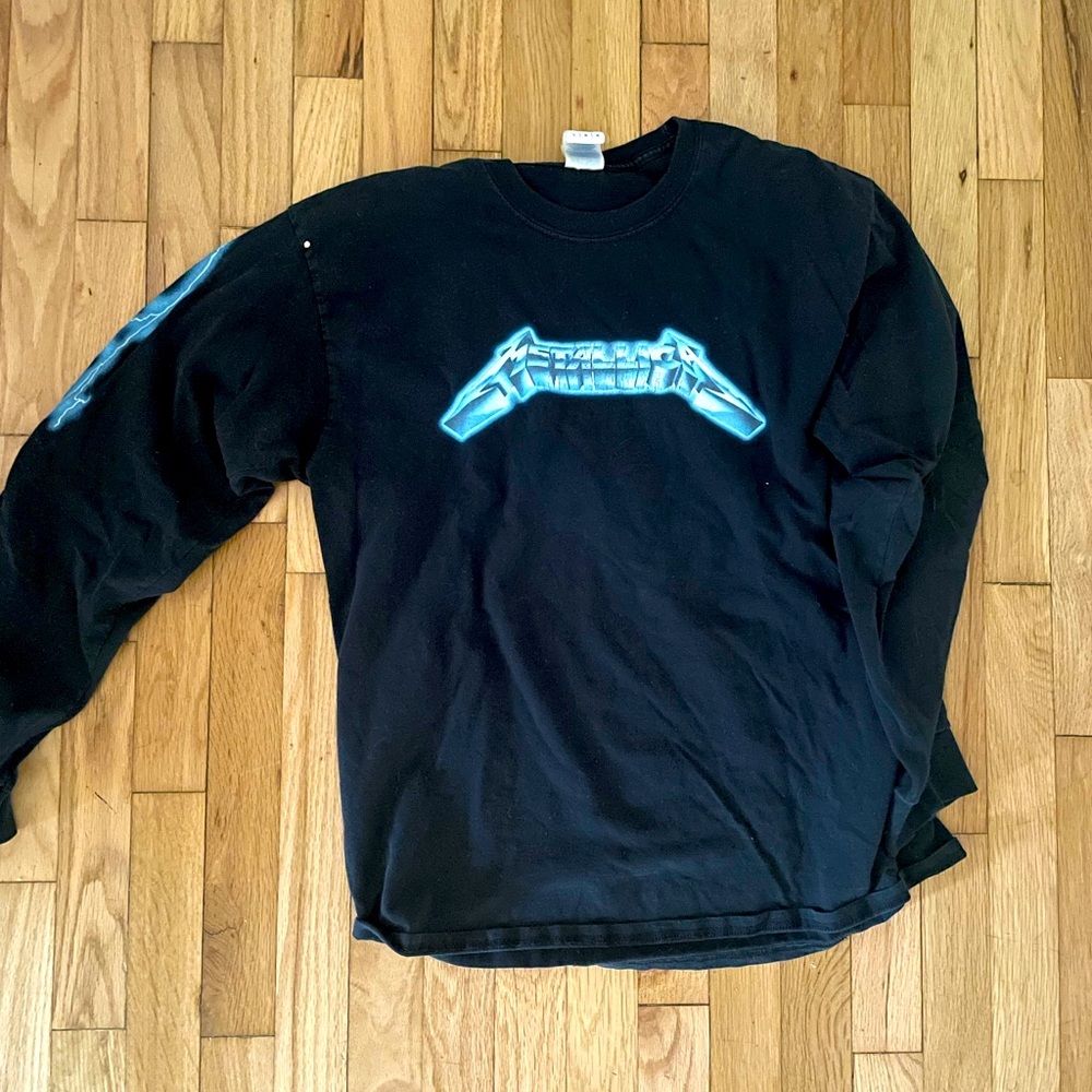 Vintage Metallica black tee